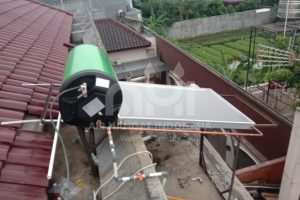 pemasangan solar water heater Handal 151 Green di Pondok Kelapa Duren Sawit, Jakarta Timur, tanggal 5 Juni 2023