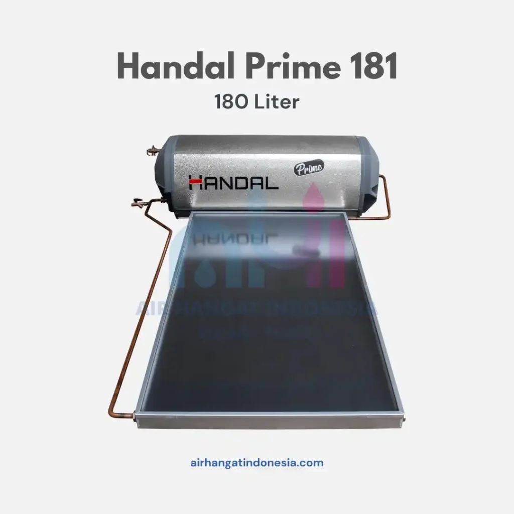 Handal Tipe PRIME 181 Solar water heater pemanas air tenaga surya terbaik untuk kamu