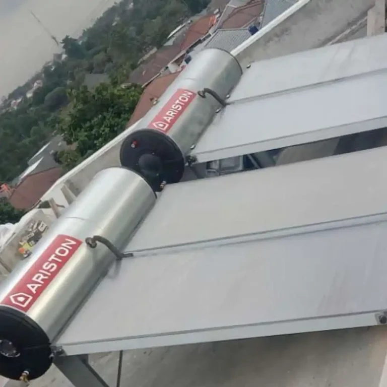 project maintenance pemasangan instalasi solar water heater ariston ahi terbaru 6