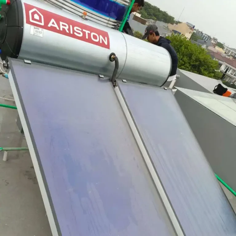 project maintenance pemasangan instalasi solar water heater ariston ahi terbaru 8