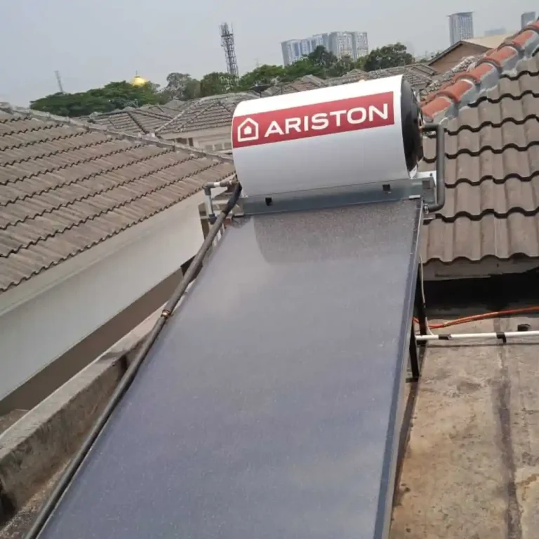 project maintenance pemasangan instalasi solar water heater ariston ahi terbaru 2