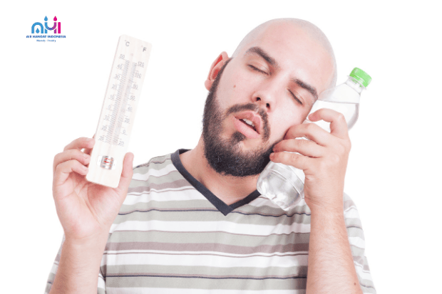 Risiko dehidrasi akibat suhu tinggi