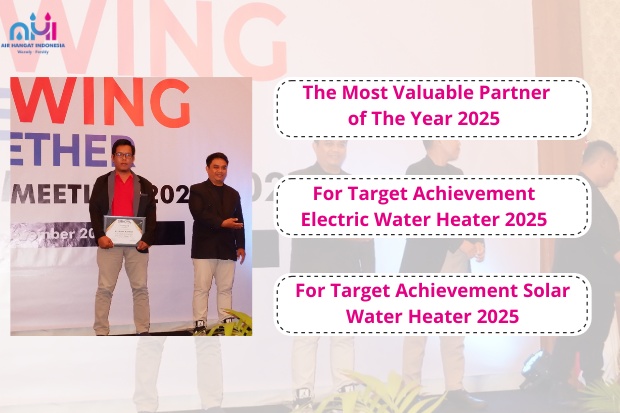 PT Air Hangat Indonesia Hadiri Annual Meeting Dealer 2025 dan Raih Tiga Penghargaan