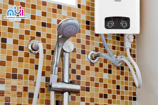 Proses Memasang Pemanas Air Gas