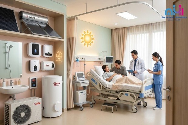 Pemanas Air untuk Ruang Bersalin Klinik Pratama yang Aman dan Hemat
